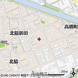 静岡県静岡市清水区北脇新田211-1周辺の地図