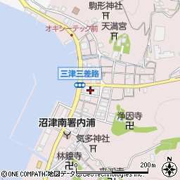 三津公会堂周辺の地図