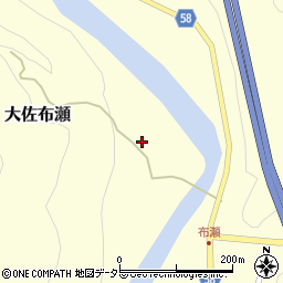 岡山県新見市大佐布瀬3402周辺の地図