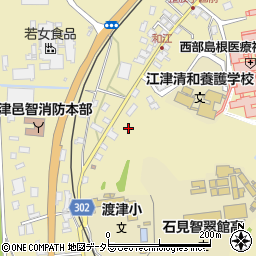 島根県江津市渡津町周辺の地図