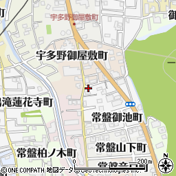 京都府京都市右京区常盤御池町1周辺の地図
