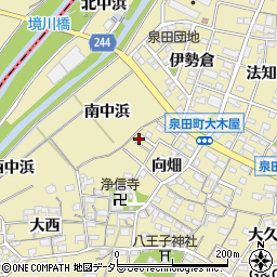 愛知県刈谷市泉田町向畑90-2周辺の地図