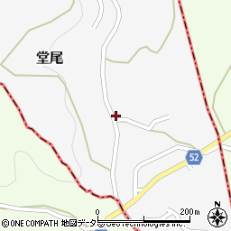 岡山県津山市堂尾193-1周辺の地図