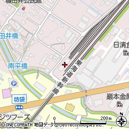 滋賀県栗東市下鈎207周辺の地図