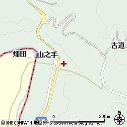 愛知県豊田市長沢町山之手周辺の地図