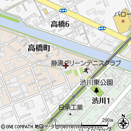 静岡県静岡市清水区北脇新田260周辺の地図