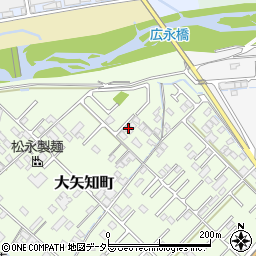 三重県四日市市大矢知町341-2周辺の地図