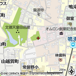 京都府京都市右京区鳴滝春木町周辺の地図
