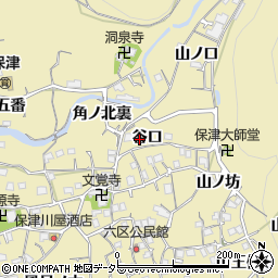 京都府亀岡市保津町谷口41周辺の地図