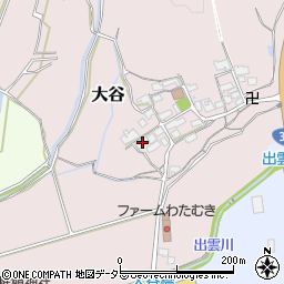 滋賀県蒲生郡日野町大谷225周辺の地図