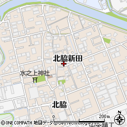 静岡県静岡市清水区北脇新田173周辺の地図