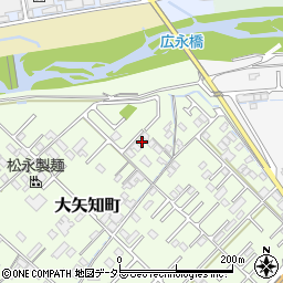 三重県四日市市大矢知町341周辺の地図