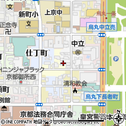 京都府京都市上京区花立町506周辺の地図