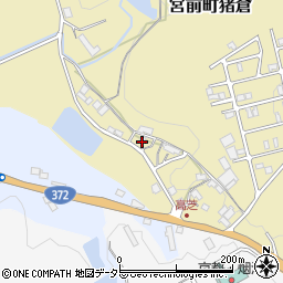 京都府亀岡市宮前町猪倉高芝周辺の地図