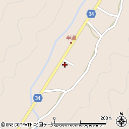 兵庫県神崎郡市川町上牛尾862-2周辺の地図