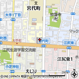 静岡市社会福祉協議会　清水区地域福祉推進センター周辺の地図