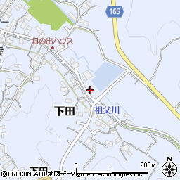 滋賀県湖南市下田261周辺の地図