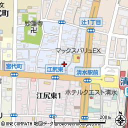静岡県静岡市清水区本郷町2周辺の地図