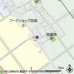 滋賀県蒲生郡日野町小谷600周辺の地図