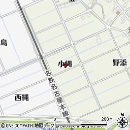 愛知県刈谷市今岡町小縄周辺の地図