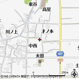 九野タイル工業周辺の地図