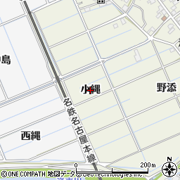 愛知県刈谷市今岡町（小縄）周辺の地図