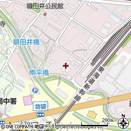 滋賀県栗東市下鈎465-1周辺の地図