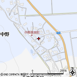 京都府亀岡市本梅町中野林垣内周辺の地図