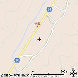 兵庫県神崎郡市川町上牛尾875周辺の地図