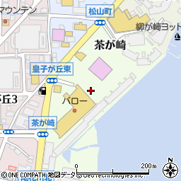滋賀県大津市茶が崎周辺の地図