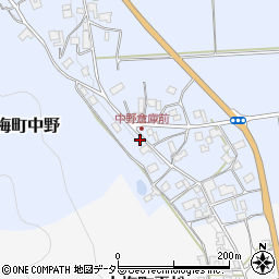 京都府亀岡市本梅町中野林垣内2周辺の地図