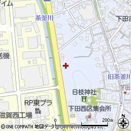 滋賀県湖南市下田3422周辺の地図