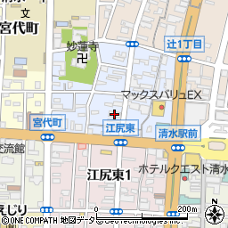 サーパス清水駅前周辺の地図