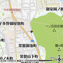 京都府京都市右京区常盤御池町17周辺の地図