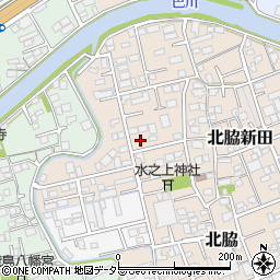 静岡県静岡市清水区北脇新田450-1周辺の地図
