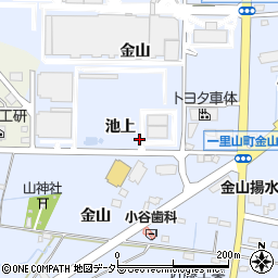 トヨタ車体富士松寮周辺の地図