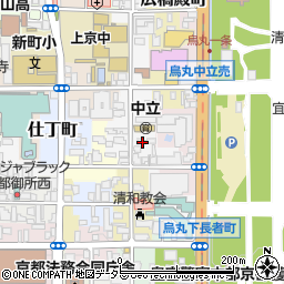 京都府京都市上京区花立町501周辺の地図