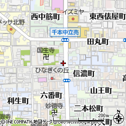 〒602-8283 京都府京都市上京区仲御霊町の地図