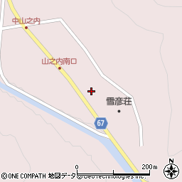 兵庫県姫路市夢前町山之内甲周辺の地図