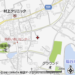 兵庫県西脇市黒田庄町岡466周辺の地図