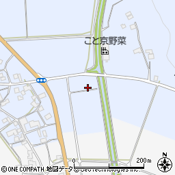 京都府亀岡市本梅町中野煙川周辺の地図