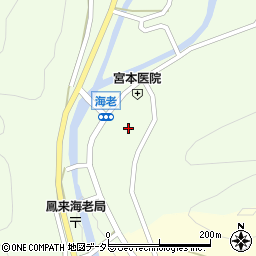 愛知県新城市海老周辺の地図