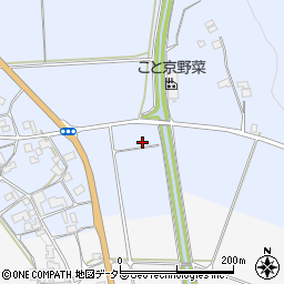 京都府亀岡市本梅町中野（煙川）周辺の地図