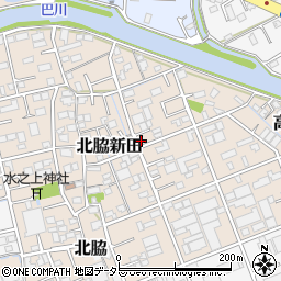 静岡県静岡市清水区北脇新田159-9周辺の地図