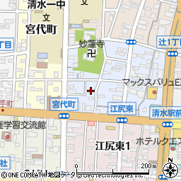 静岡県静岡市清水区本郷町5-27周辺の地図