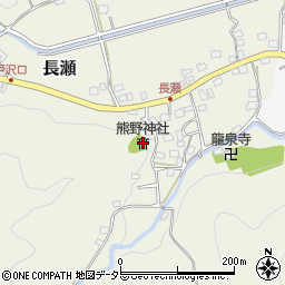 熊野神社周辺の地図