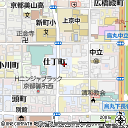 京都府京都市上京区仕丁町335周辺の地図