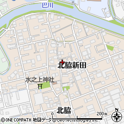 静岡県静岡市清水区北脇新田139周辺の地図