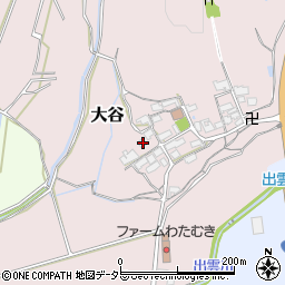 滋賀県蒲生郡日野町大谷232周辺の地図