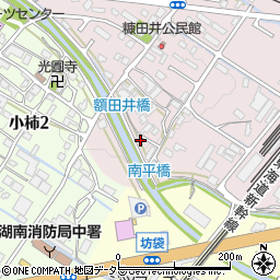 滋賀県栗東市下鈎493-1周辺の地図